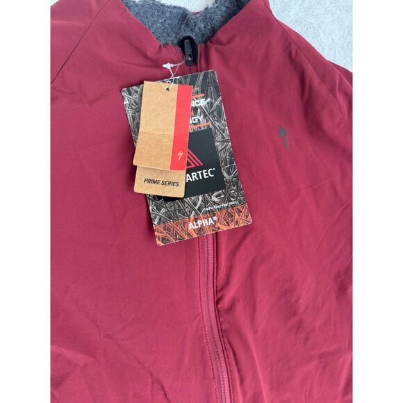 NWT Specialized Women's Large Prime Series Alpha Jacket Polartec Crimson - Picture 6 of 13